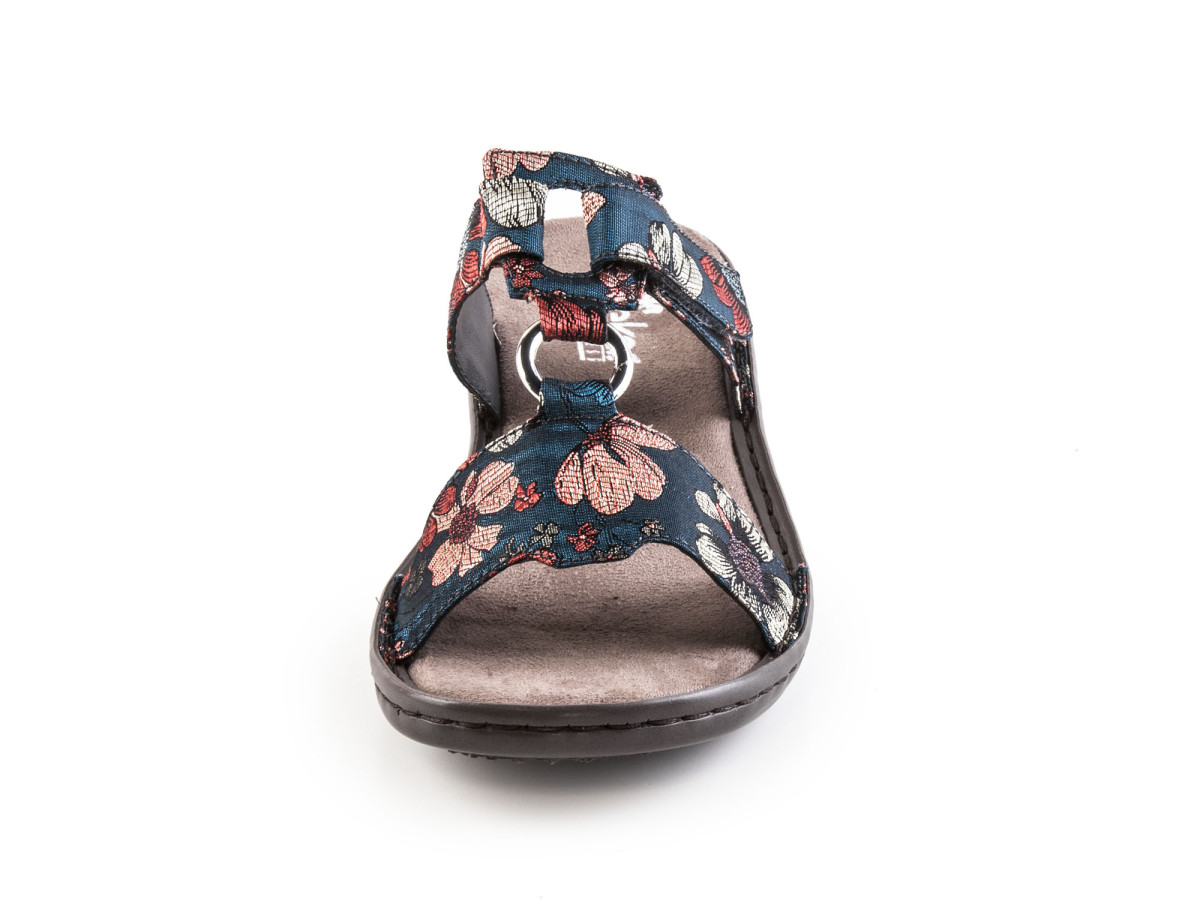 detail Dámská obuv RIEKER 608A0/91 BLAU KOMBI F/S 8