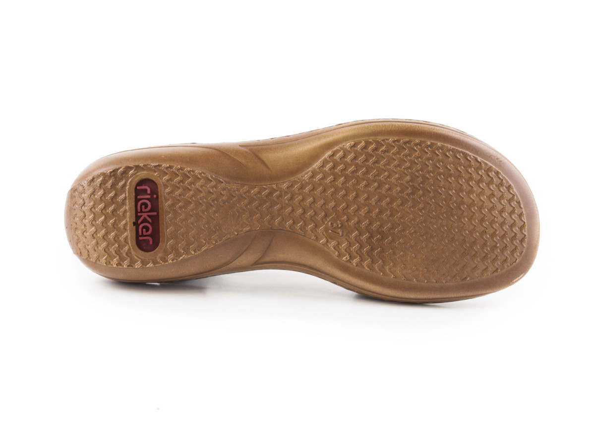 detail Dámské černé sandály RIEKER 60886/00 SCHWARZ F/S 8