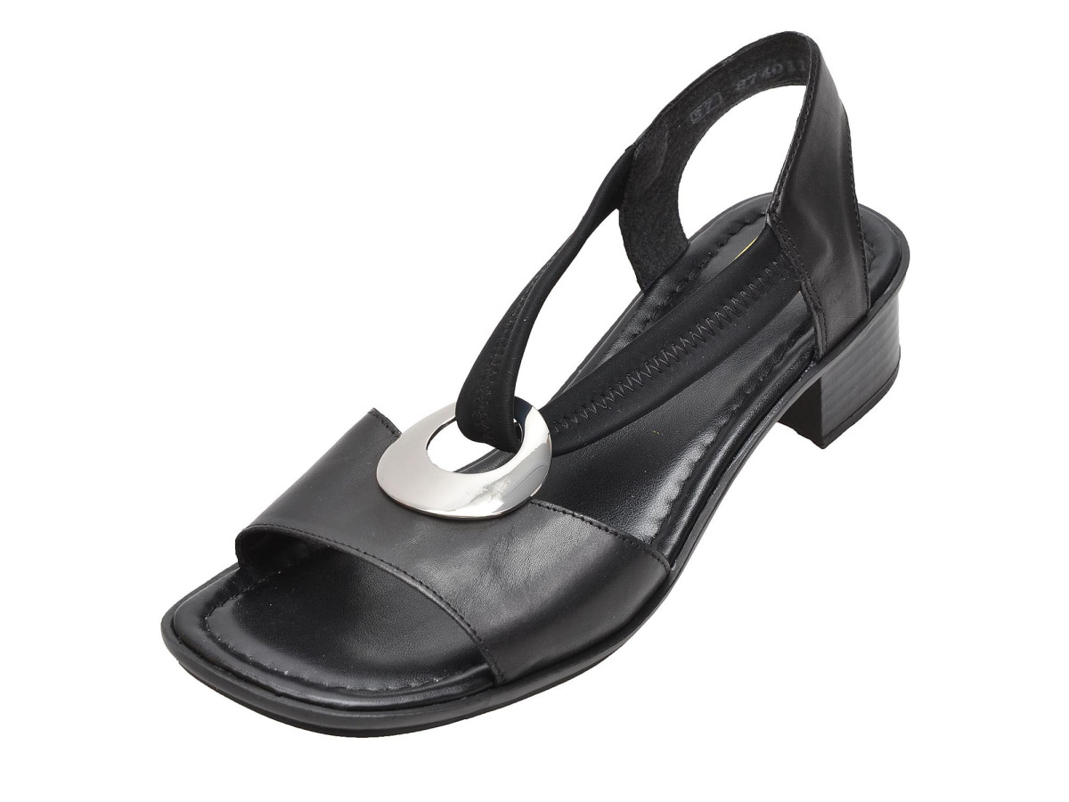 detail Dámská obuv RIEKER 62662/01 SCHWARZ F/S 8