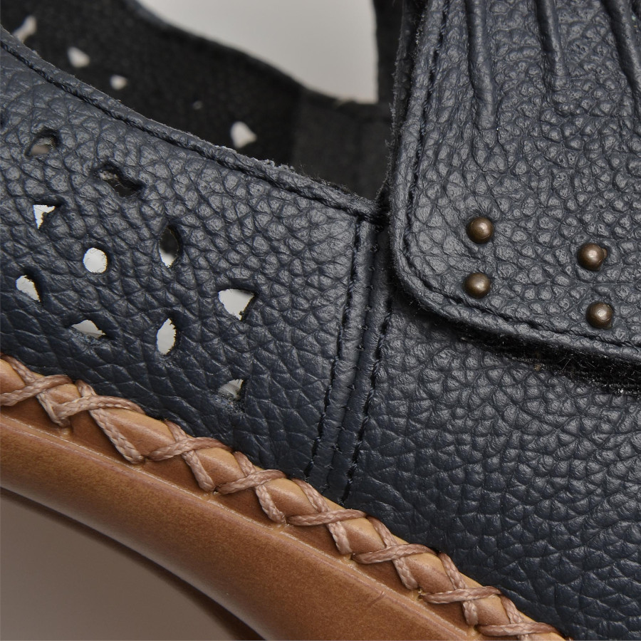 detail Dámská obuv RIEKER 41399/14 BLAU F/S 8