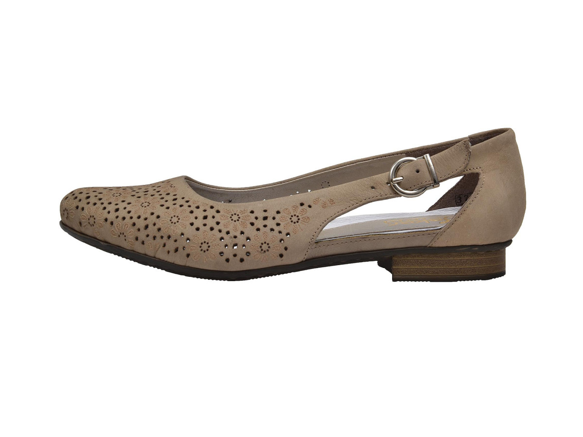 detail Dámská obuv RIEKER 51996/65 BEIGE F/S 8