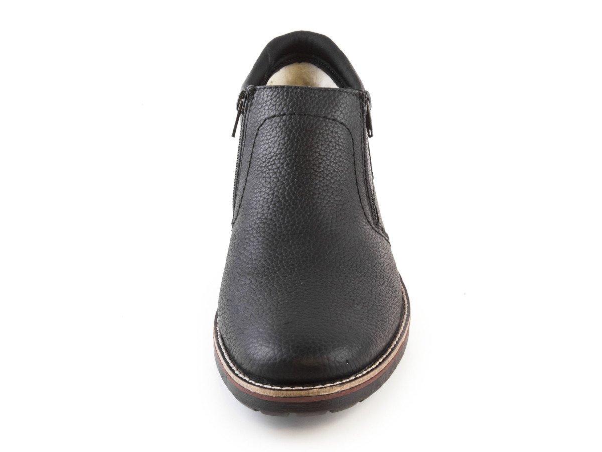 detail Pánské černé kotníkové boty RIEKER 15399/00 SCHWARZ H/W 7