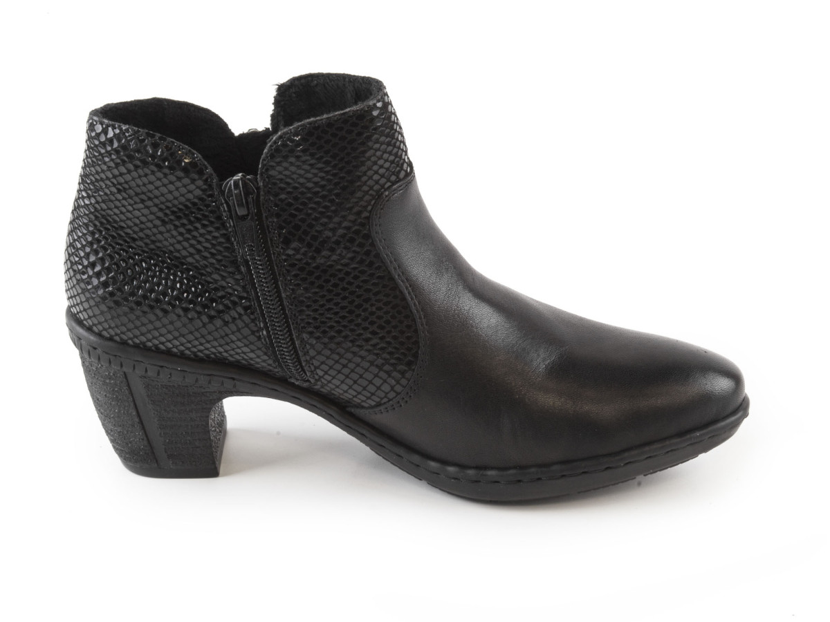 detail Dámská obuv RIEKER50288/00 SCHWARZ H/W 7
