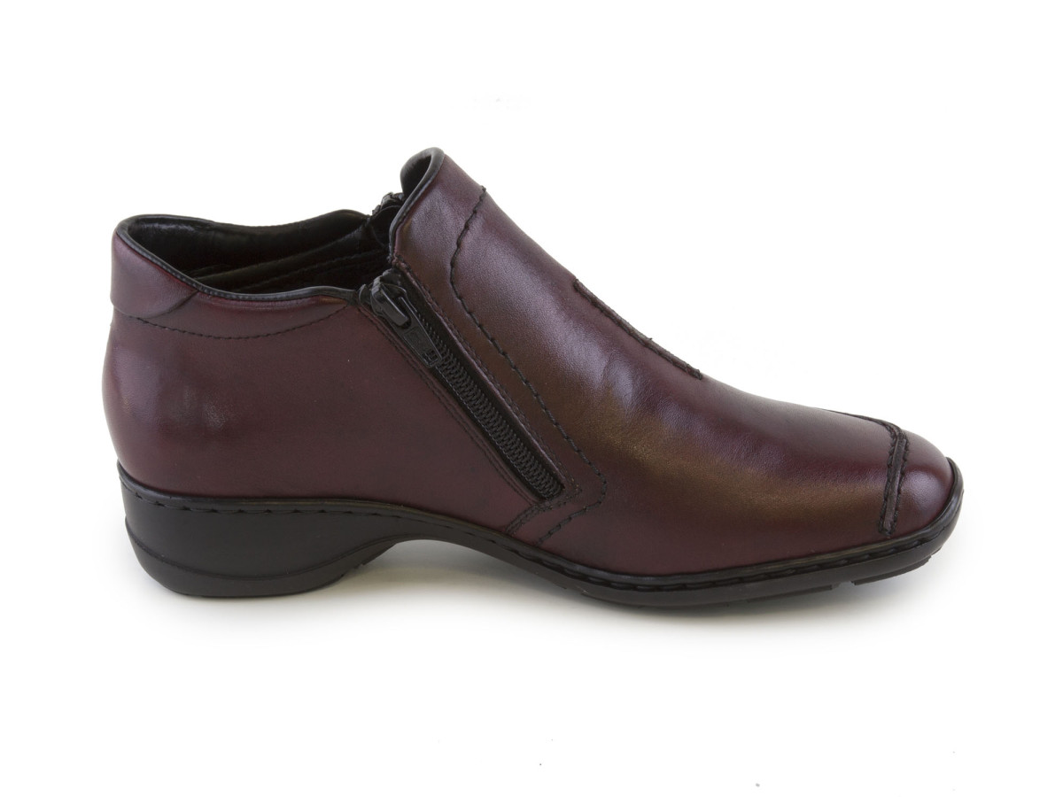 detail Dámska členková obuv RIEKER 58386/35 ROT H/W 7