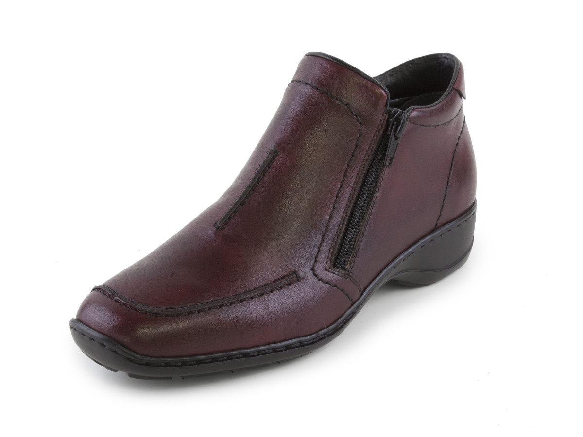 detail Dámska členková obuv RIEKER 58386/35 ROT H/W 7