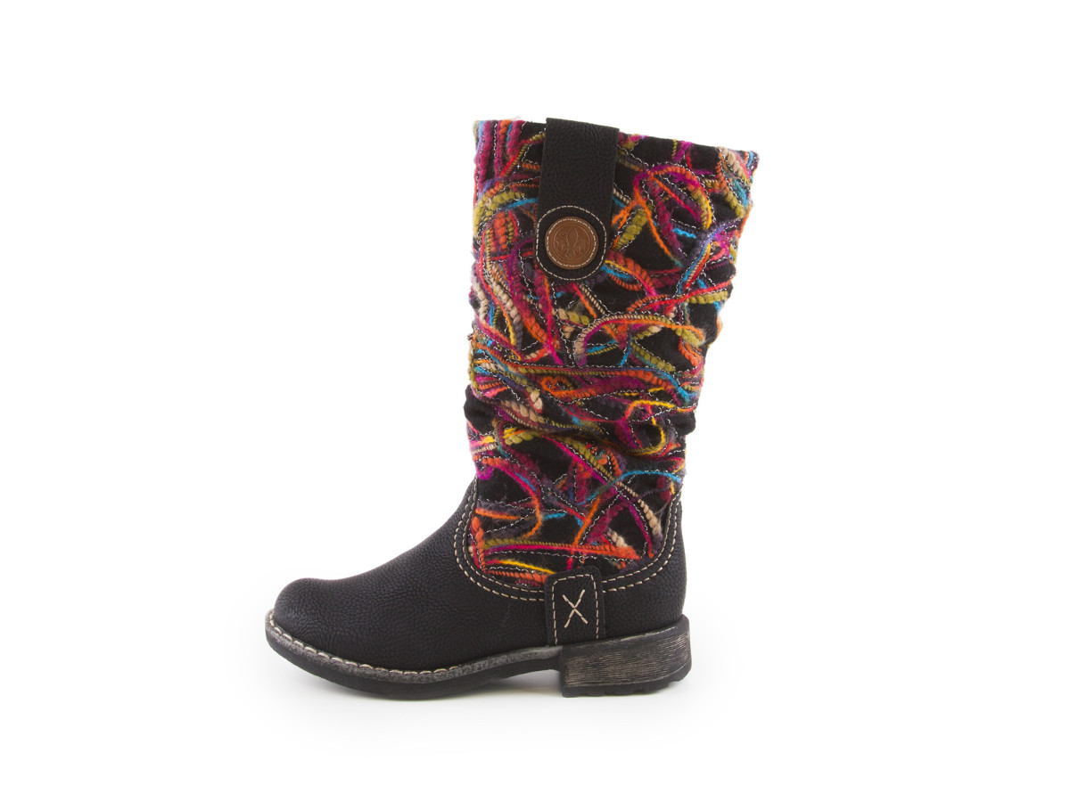 detail Dámská obuv RIEKER 74663/00 SCHWARZ KOMBI H/W 7