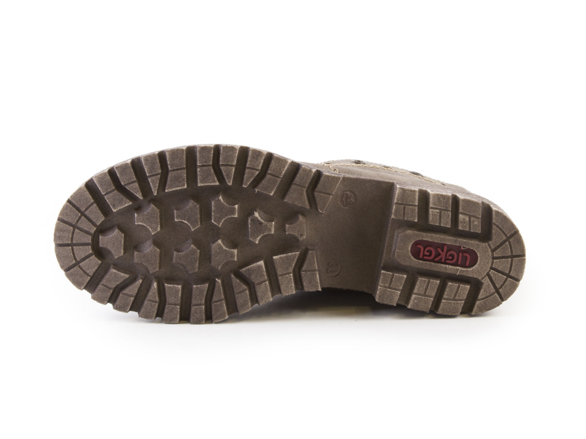 detail Dámska členková obuv RIEKER 785B9/64 BEIGE H/W 7