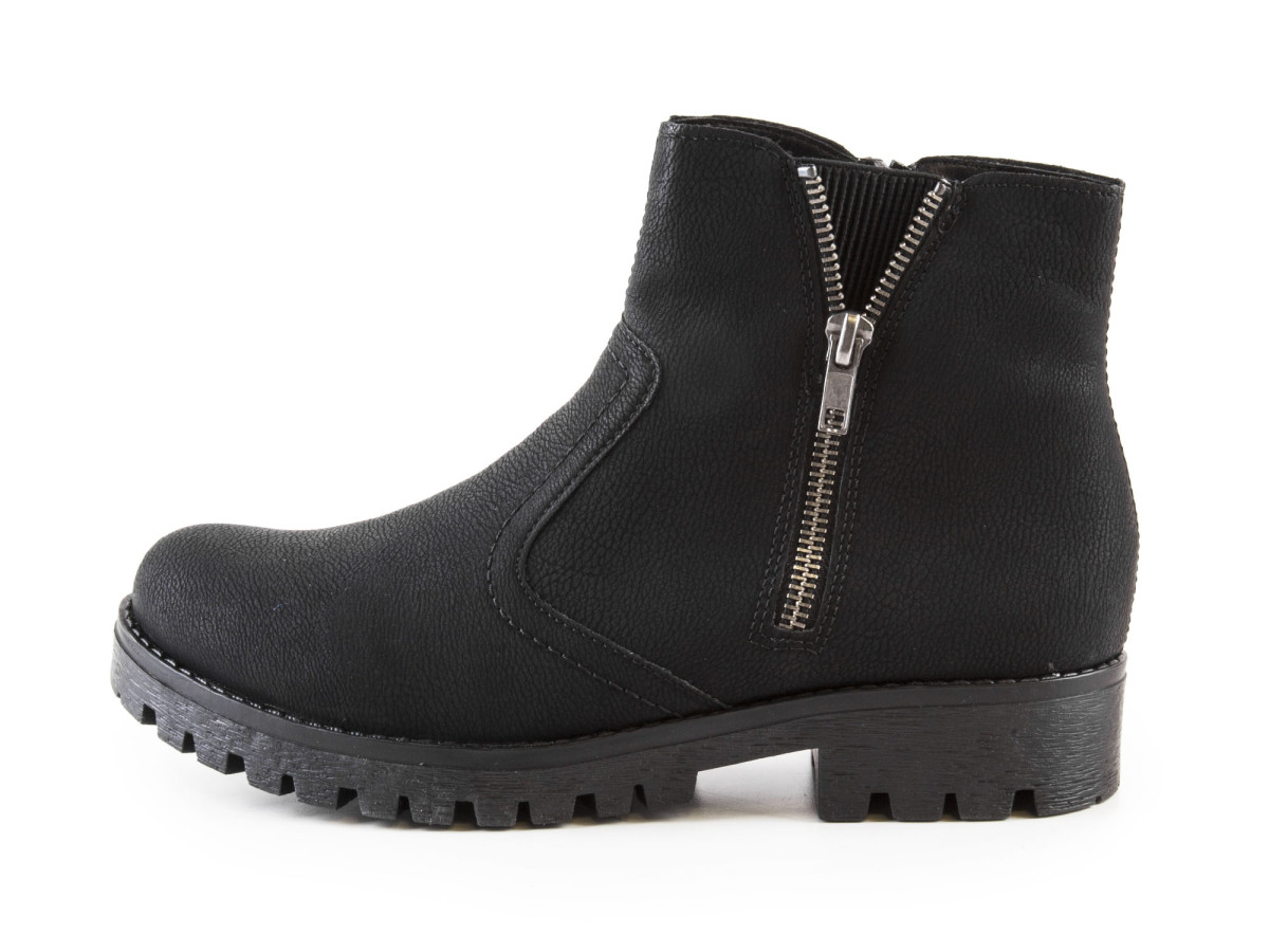 detail Dámská kotníková obuv RIEKER 78561/00 SCHWARZ H/W7