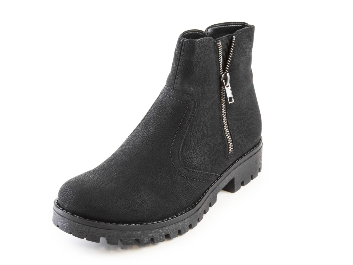 detail Dámská kotníková obuv RIEKER 78561/00 SCHWARZ H/W7