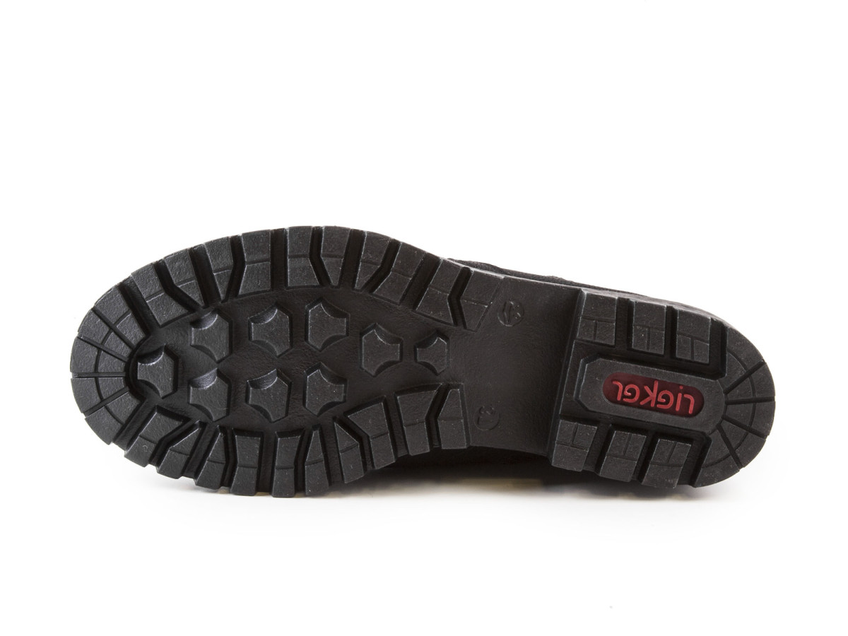detail Dámská kotníková obuv RIEKER 78561/00 SCHWARZ H/W7