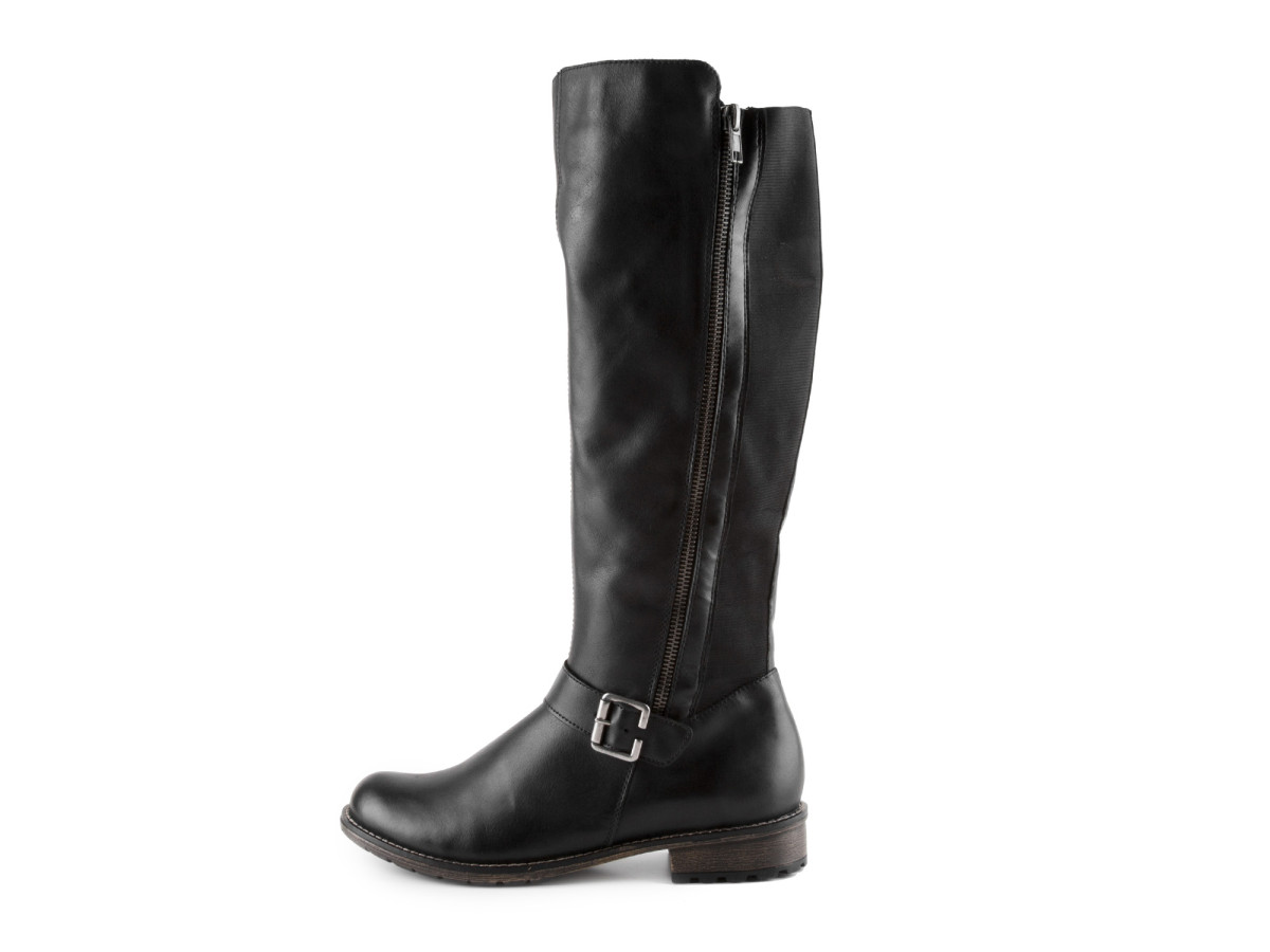 detail Dámské černé kozačky REMONTE R3358/01 SCHWARZ H/W 7