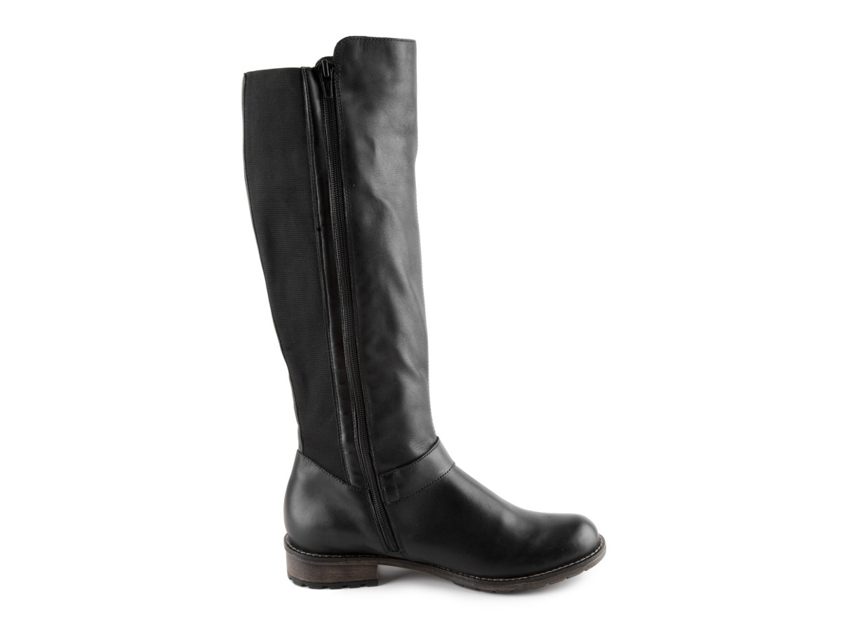 detail Dámské černé kozačky REMONTE R3358/01 SCHWARZ H/W 7