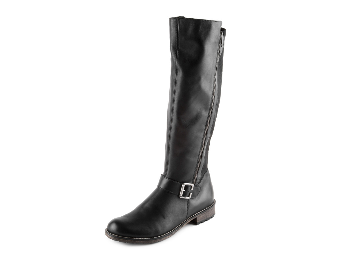 detail Dámské černé kozačky REMONTE R3358/01 SCHWARZ H/W 7