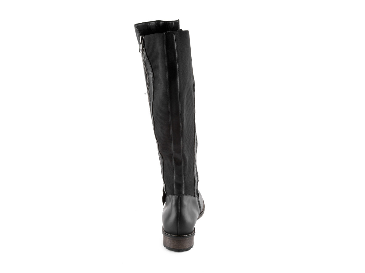 detail Dámské černé kozačky REMONTE R3358/01 SCHWARZ H/W 7