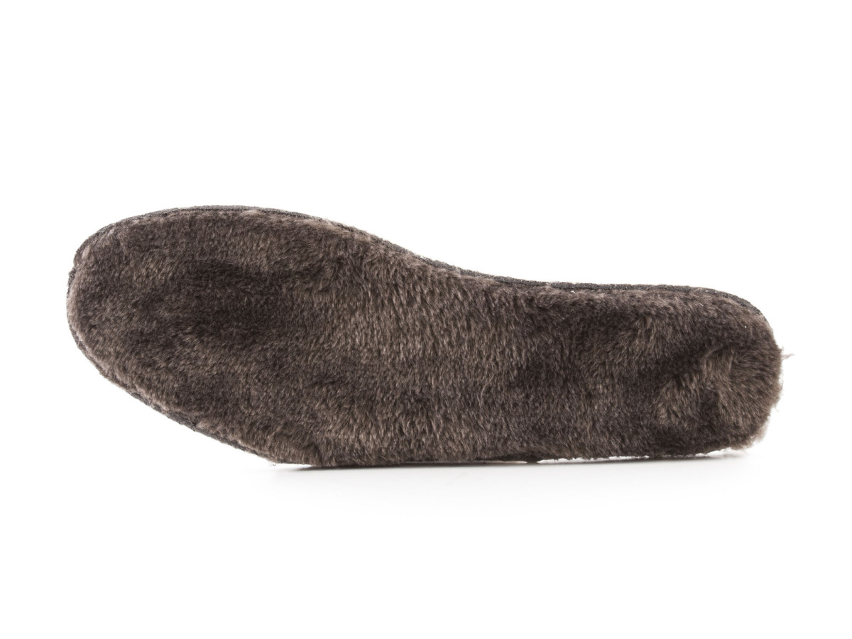 detail Pánské zimní kotníkové boty se šněrováním a zipem F9811-00 / černá