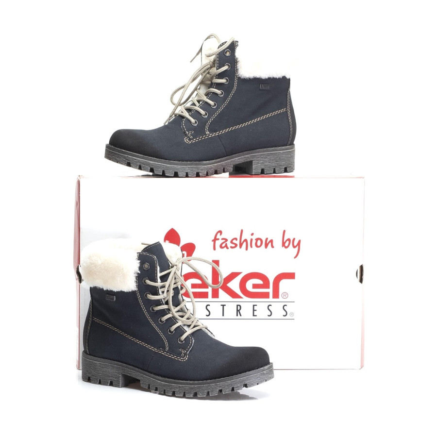 detail Dámská obuv RIEKER 785D0/14 BLAU H/W 7