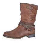 náhled Dámské kozačky MUSTANG 1139624-307 hnědá W4