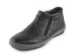 náhled Dámské černé kotníkové boty RIEKER M6182/01 SCHWARZ H/W 7