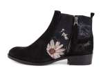 náhled Kotníkové boty na nízkém podpatku SHOES FLORIA / černá