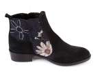 náhled Kotníkové boty na nízkém podpatku SHOES FLORIA / černá
