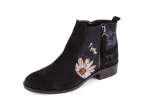 náhled Kotníkové boty na nízkém podpatku SHOES FLORIA / černá