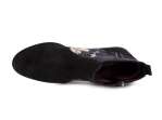 náhled Kotníkové boty na nízkém podpatku SHOES FLORIA / černá