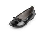 náhled Dámské balerínky s mašličkou v lakovaném provedení šíře H 8-22163-28 / lakovaná