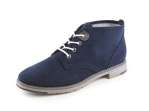 náhled Dámské jarní/letní perforované boty ke kotníku šíře H 8-25263-28 / navy modrá