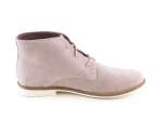 náhled Dámské kožené kotníkové boty se šněrováním 5-25100-28 / růžová