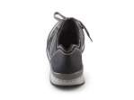 náhled Pánské šněrovací tenisky 19400-01 / černo-šedá