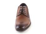 náhled Pánské kožené polobotky se šněrováním R3505-1W / hnědá (cognac)