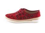 náhled Dámská obuv CAPRICE 9-9-23600-20 RED SUEDE 524