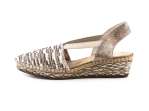 náhled Dámská obuv RIEKER 68979/91 METALLIC F/S 7