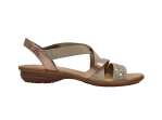 náhled Dámská obuv RIEKER V3463/60 BEIGE F/S 8