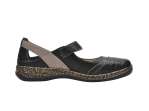 náhled Dámská obuv RIEKER<br>46378/00 SCHWARZ KOMBI F/S 8