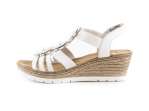 náhled Dámská obuv RIEKER 61949/80 WEISS F/S 8