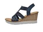 náhľad Dámske sandále RIEKER 65515/14 BLAU F/S 8