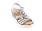 náhled Dámské šedé sandály RIEKER 65540/40 GRAU F/S 8