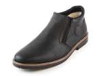 náhled Pánské černé kotníkové boty RIEKER 15399/00 SCHWARZ H/W 7
