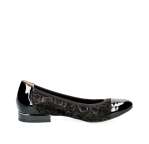 náhled Dámské černé baleríny CAPRICE 9-9-22156-22 BLACK SUEDE CO 040