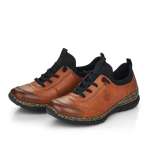 náhled Dámské polobotky RIEKER N4281-24 hnědá S3