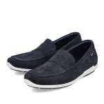 náhled Pánské mokasíny RIEKER 09050-14 modrá S3