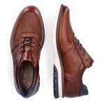 náhled Pánské polobotky RIEKER RIE-10103628-S3 hnědá