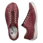 náhled Dámské polobotky RIEKER 52585-35 červená S3