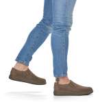 náhľad Pánske mokasíny RIEKER B6355-64 hnedá S3