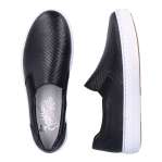 náhled Dámské mokasíny RIEKER RIE-10103778-S3 černá