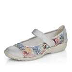 náhled Dámské baleríny REMONTE R7627-40 stříbrná S3