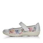 náhled Dámské baleríny REMONTE R7627-40 stříbrná S3