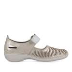 náhled Dámské polobotky RIEKER 41380-62 zlatá S3