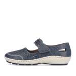 náhled Dámské polobotky RIEKER 44896-12 modrá S3